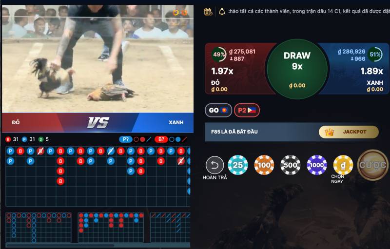Giu cai dau lanh khi nhin vao odds