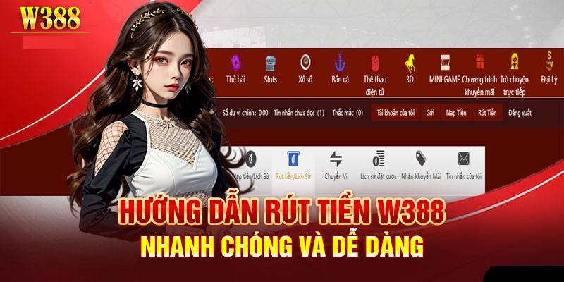 Huong Dan Rut Tien W388 Nhanh Gon Va An Toan Tuyet Doi