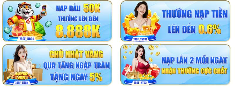 Khuyến mãi nạp tiền hấp dẫn