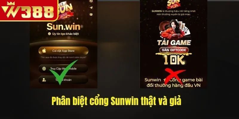 Ứng dụng Sunwin giả kiểm tra quyền truy cập